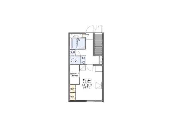102号室の間取り図