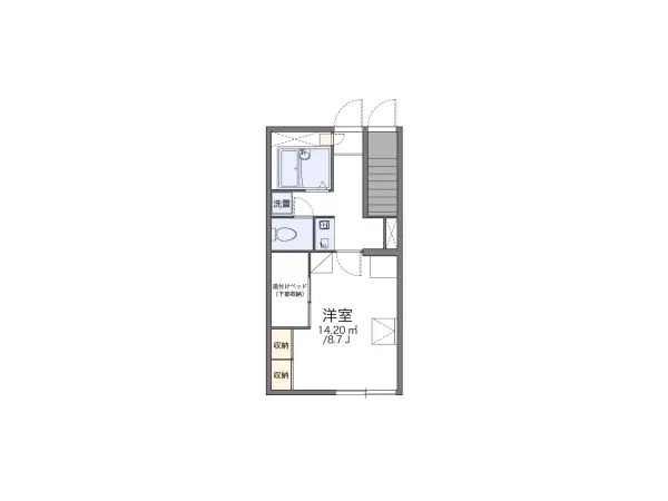 103号室の間取り図