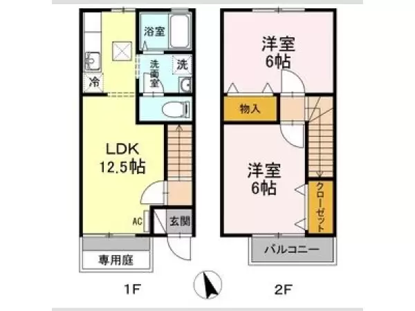 5号室の間取り図