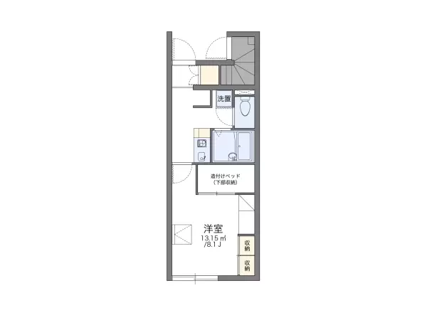 103号室の間取り図