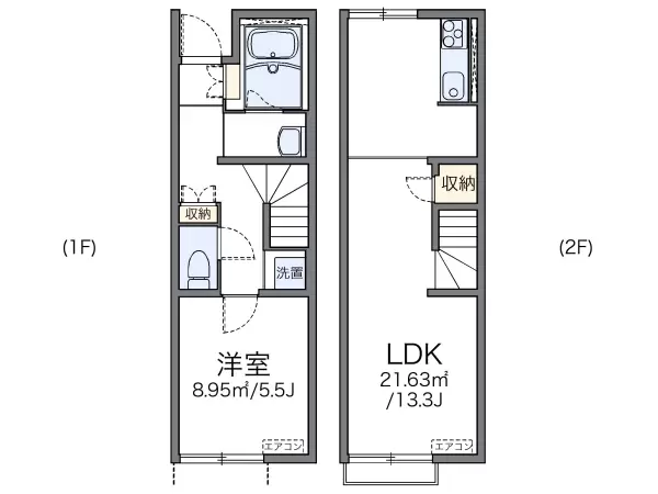 102号室の間取り図