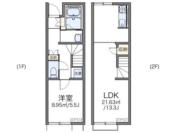 103号室の間取り図